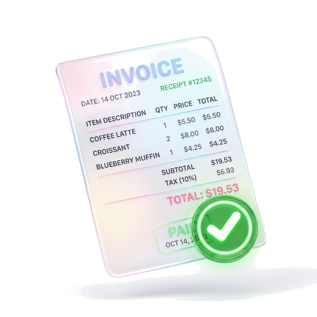 3D Invoice